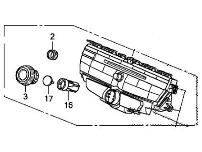 Honda 39100-TE0-A31ZARM