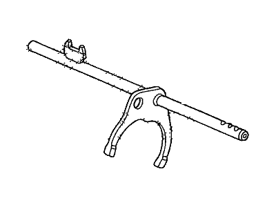 Honda 24210-PYZ-000 Fork, Gearshift (3-4)