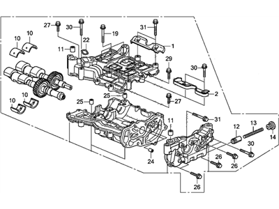 Honda 15100-R40-A02