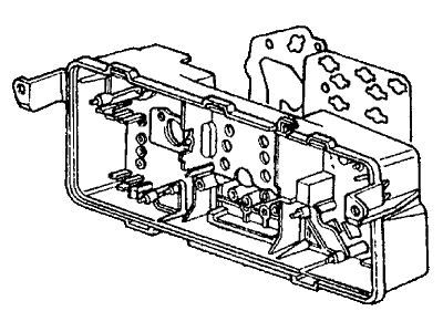 1981 Honda Civic Instrument Cluster - 37110-SA8-672