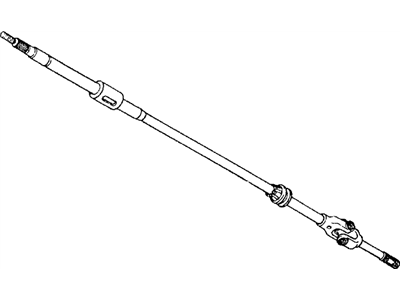 1982 Honda Civic Steering Shaft - 53310-SA0-661