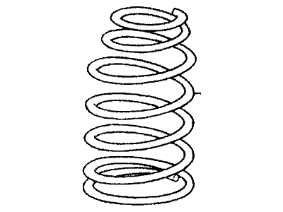 Honda 52441-SA8-009 Spring, Rear