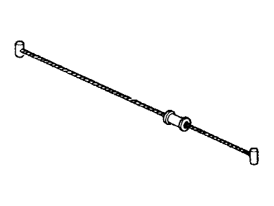 1982 Honda Civic Parking Brake Cable - 47521-SA0-671