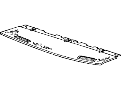 Honda 74820-SA8-000ZF Tray Assy., RR. *R23L* (CHIC RED)