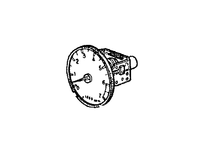 Honda 37250-SA8-672 Tachometer Assembly