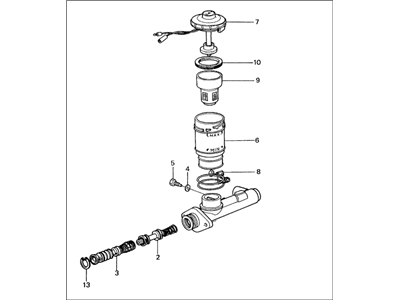 Honda 46100-692-013