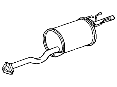 Honda 18307-SA8-033 Muffler, Exhuast