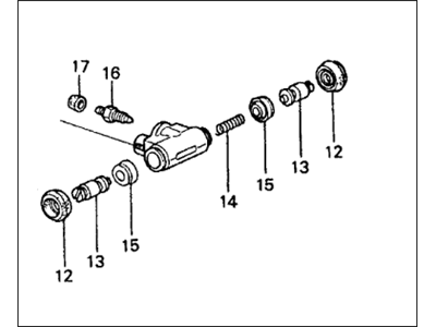 Honda 43301-692-003