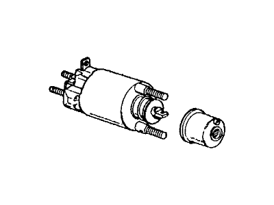 1988 Honda CRX Starter Solenoid - 31204-PC1-024