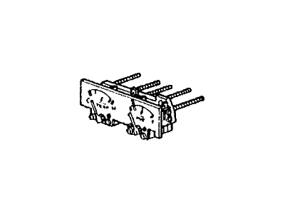 Honda 37150-SA8-672 Meter Assembly, Fuel & Temperature