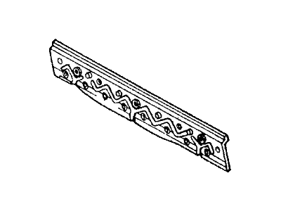 Honda 60869-SA0-664ZZ Plate, Crossmember Face