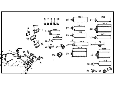 Honda 32200-TBA-A40 Engine Room Wire Har