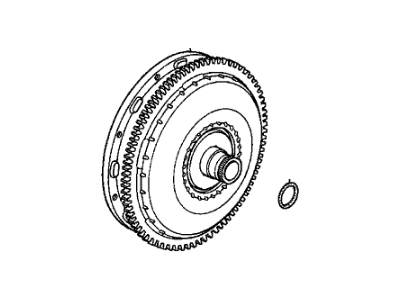 2003 Honda Civic Torque Converter - 26000-PLM-307