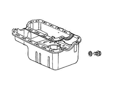 Honda 11200-PLC-000 Pan, Oil