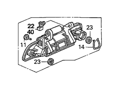 Honda 72140-S5D-A12ZB