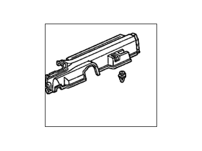 Honda 84251-S5A-A00ZE Garnish Assy., L. FR. Side *YR239L* (KI IVORY)