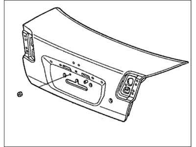 Honda 68500-S5D-A92ZZ Lid, Trunk (DOT)