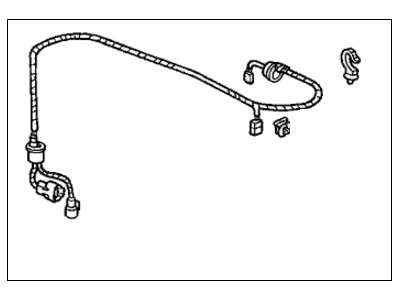 2005 Honda Civic Fuel Pump Wiring Harness - 32170-S5W-000