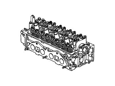 2003 Honda Civic Cylinder Head - 10003-PMS-A00