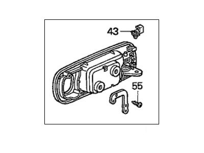 Honda 72161-S5A-A21ZA