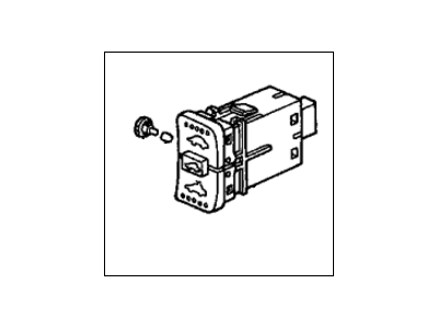 Honda 35830-S5A-003ZC Switch Assy., Sunroof *NH167L* (GRAPHITE BLACK)