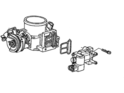 Honda 16400-PLR-A02 Body Assembly, Throttle (Gy78A)