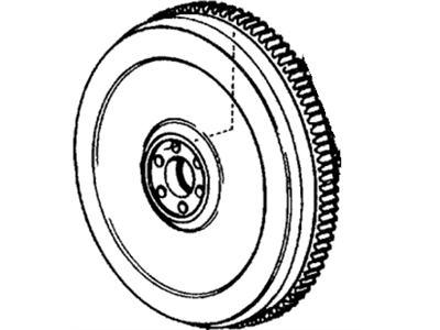 1975 Honda Civic Flywheel - 22100-657-010