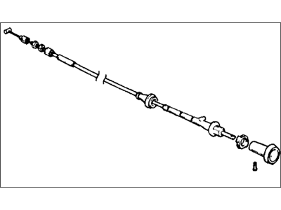 Honda 17950-657-673 Cable Assy., Choke