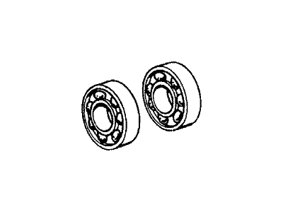 Honda 91051-634-008 Bearing, Front Wheel (Toyo Seiko)