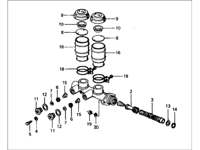 Honda 46100-634-672