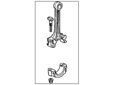 1996 Honda Odyssey Connecting Rod - 13210-PT3-A00