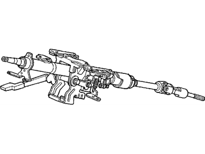 Honda 53200-SX0-A04 Column Assembly, Steering