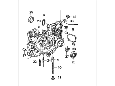 Honda 15100-PT0-020