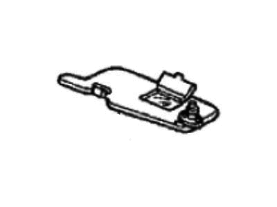 Honda 83280-SX0-A00ZA Sunvisor Assembly, Driver Side (Jade Green)