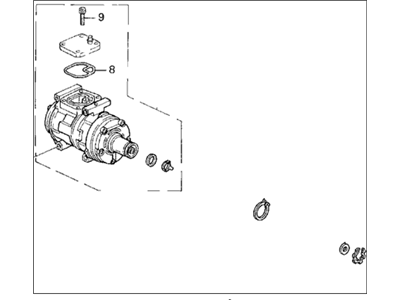 Honda Odyssey A/C Compressor - 38810-P45-G02