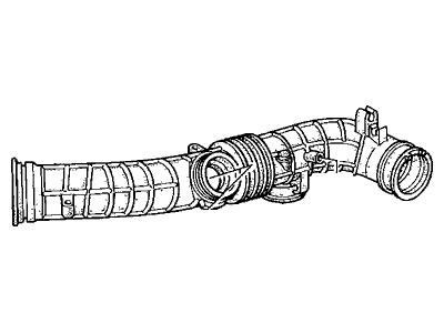 Honda 17228-PEA-000 Tube, Air Flow