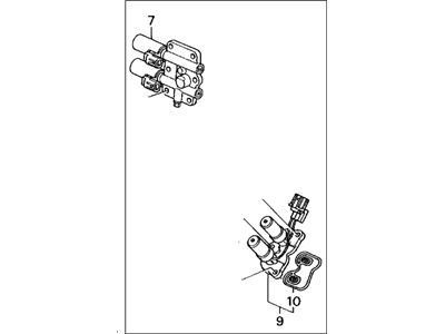 Honda 28020-PDW-305 Solenoid Set, Lock-Up