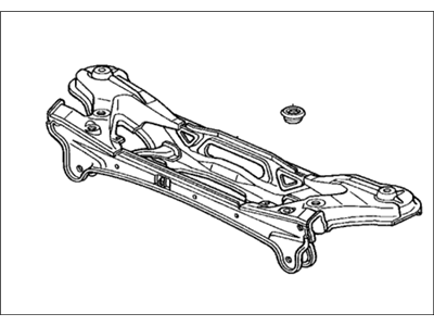 Honda 50300-SX0-A00 Beam, Rear Suspension Cross