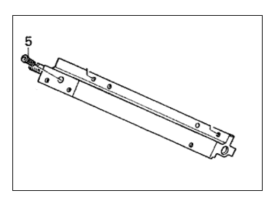 1998 Honda Odyssey Fuel Rail - 16610-PEA-000