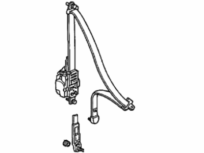 Honda 04814-SX0-A04ZA Outer Set, Passenger Side (Jade Green)