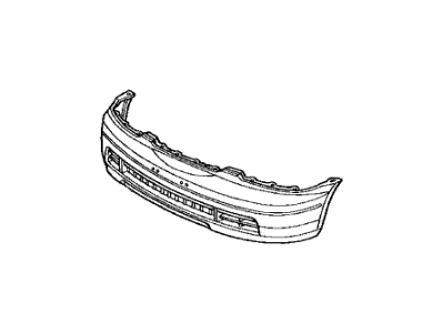 Honda 04711-SX0-000ZZ Face, Front Bumper