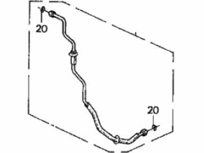 1998 Honda Odyssey A/C Hose - 80343-SX0-A61