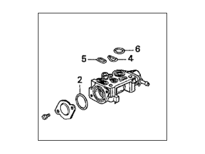 Honda 16500-P0A-A51