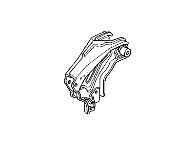 Honda 50827-SX0-A00 Bracket, RR. Engine Mounting