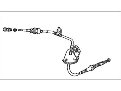 Honda 54315-SX0-A81 Wire, Control