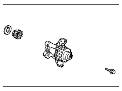 Honda 13500-PT0-J00 Case Set, Gear