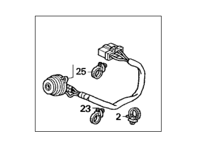 Honda 35130-SX0-Y11 Switch, Steering