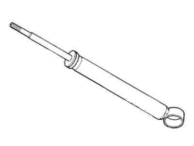 Honda 52611-SX0-A02 Shock Absorber Unit, Rear