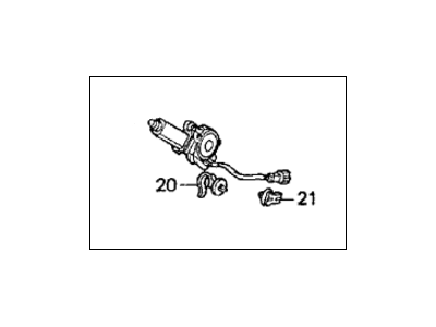 1995 Honda Odyssey Window Motor - 72255-SX0-003