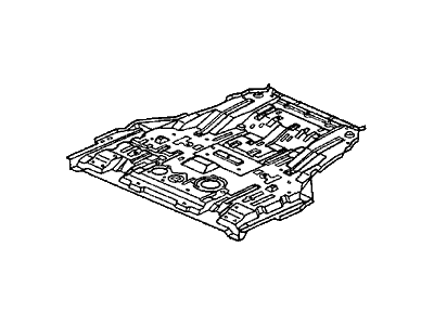 1995 Honda Odyssey Floor Pan - 65511-SX0-A00ZZ